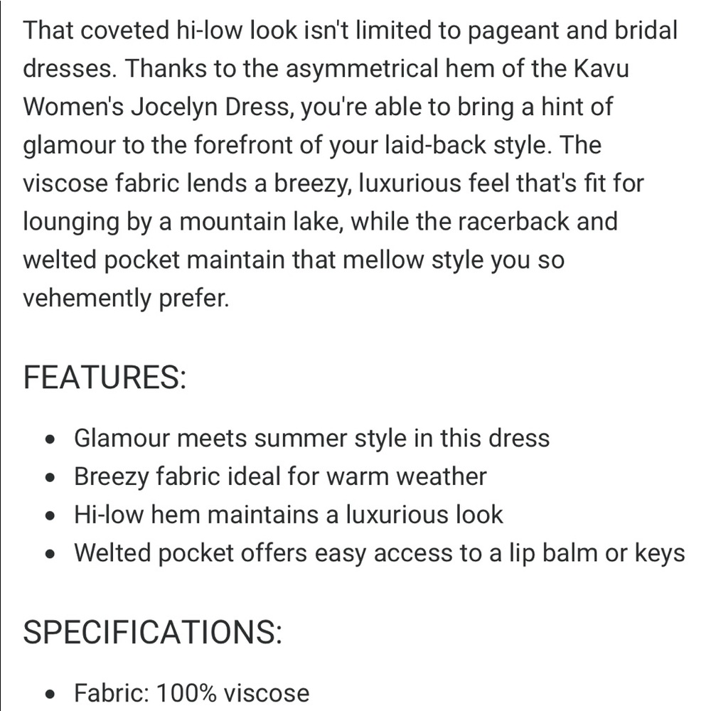 KAVU Jocelyn Dress in Oasis Geo - Picture 6 of 8